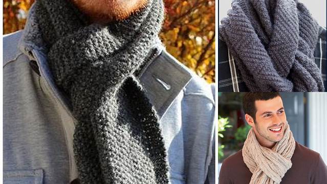 29+ Free Knitting Patterns Mens Scarf