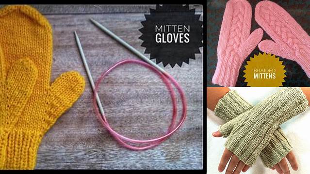 60+ Free Knitting Patterns Mittens Circular Needles