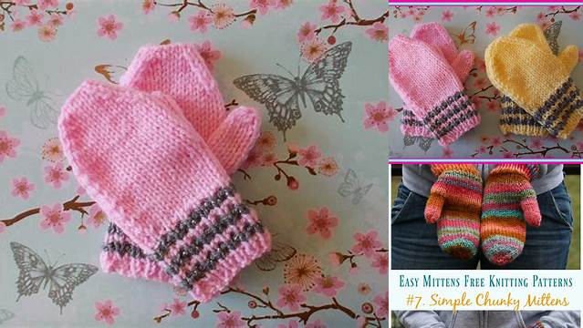 49+ Free Knitting Patterns Mittens For Toddlers