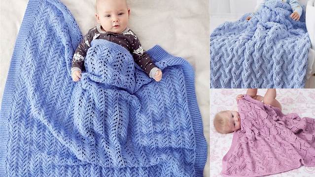 64+ Free Knitting Patterns Of Baby Blankets