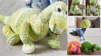 89+ Free Knitting Patterns Of Dinosaurs