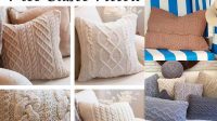 96+ Free Knitting Patterns Pillow Covers