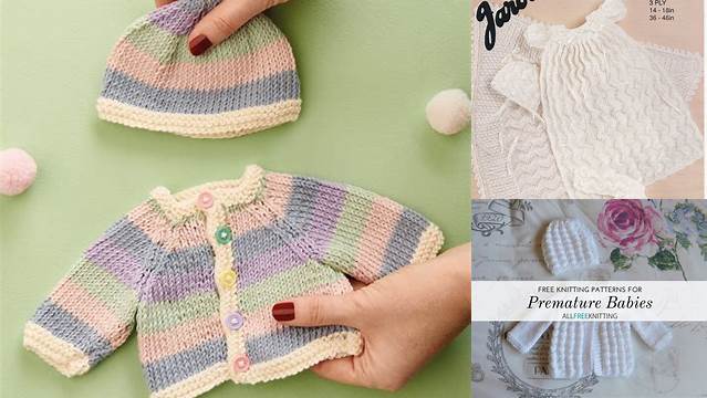 88+ Free Knitting Patterns Preemie Babies