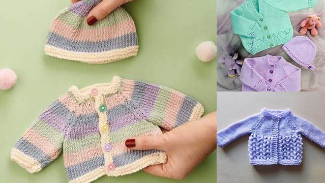 48+ Free Knitting Patterns Premature Babies