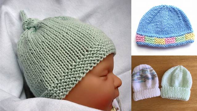 22+ Free Knitting Patterns Premature Baby Hats