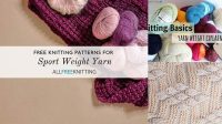 79+ Free Knitting Patterns Sport Weight Yarn