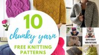 30+ Free Knitting Patterns Super Chunky Yarn