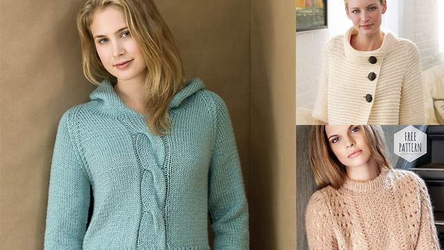 18+ Free Knitting Patterns Sweaters Pdf