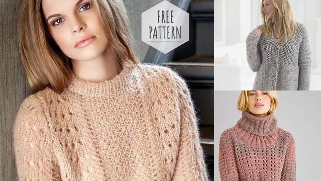 20+ Free Knitting Patterns Sweaters To Download