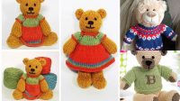 63+ Free Knitting Patterns Teddy Bear Outfits