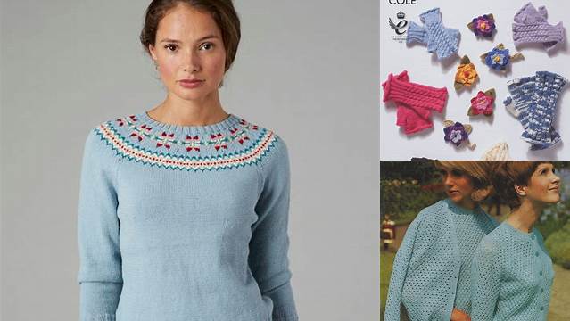 74+ Free Knitting Patterns Using 4 Ply Wool