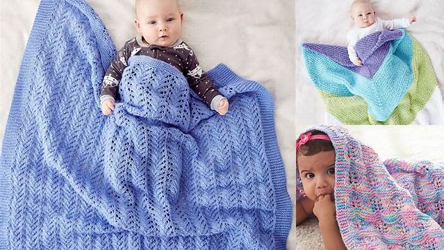 78+ Free Knitting Patterns Using Bernat Baby Blanket Yarn