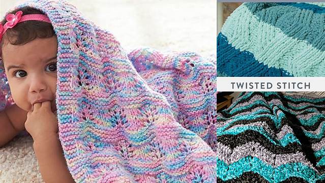 30+ Free Knitting Patterns Using Bernat Blanket Yarn