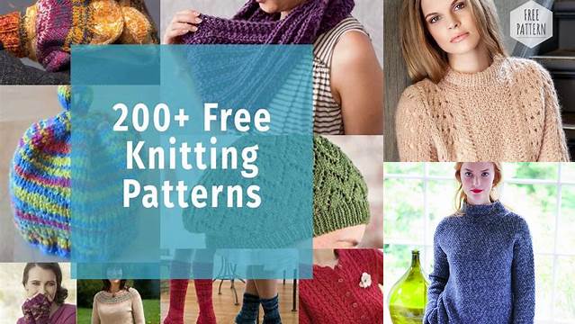 24+ Free Knitting Patterns Women To Download