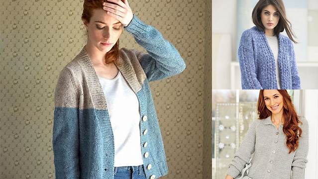 37+ Free Knitting Patterns Womens Cardigans