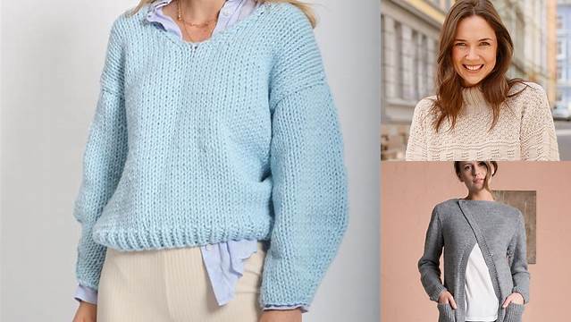 7+ Free Knitting Patterns Womens Sweaters