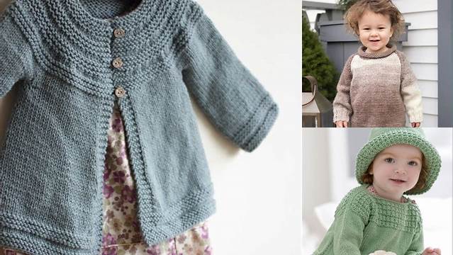 86+ Free Knitting Sweater Patterns For Toddlers