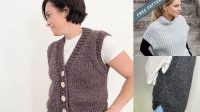 31+ Free Knitting Vest Patterns For Beginners