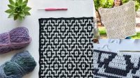 10+ Free Mosaic Crochet Blanket Patterns For Beginners