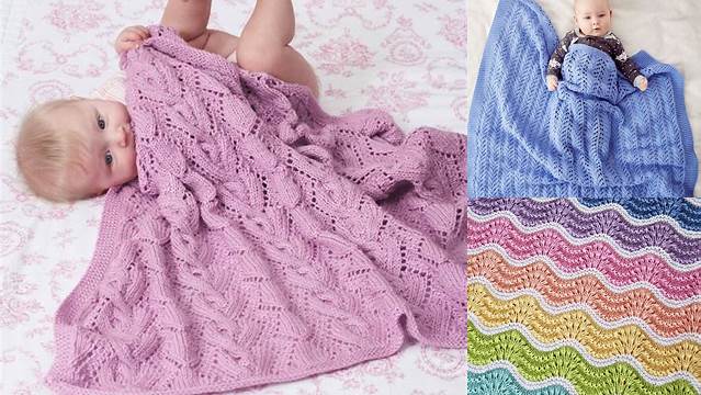 71+ Free Online Knitting Patterns For Baby Blankets