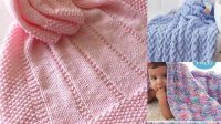 7+ Free Patterns For Baby Blankets To Knit