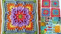 85+ Free Printable Crochet Granny Square Patterns For Beginners