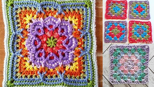 63+ Free Printable Crochet Granny Square Patterns Pdf For Beginners