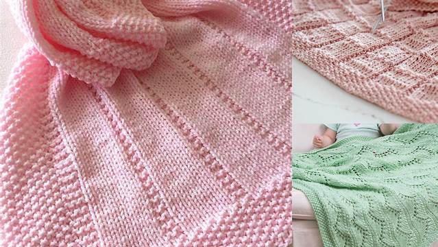 16+ Free Printable Dk Knitting Patterns For Baby Blankets Uk