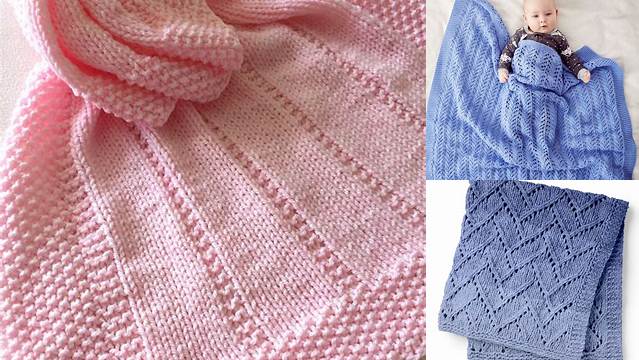 32+ Free Printable Easy Knitting Patterns For Baby Blankets Uk