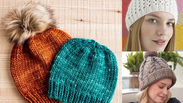 57+ Free Printable Knitting Patterns For Hats