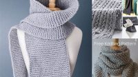 91+ Free Scarf Knitting Patterns For Beginners Straight Needles