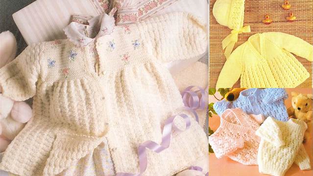 59+ Free Vintage Knitting Patterns For Babies Pdf