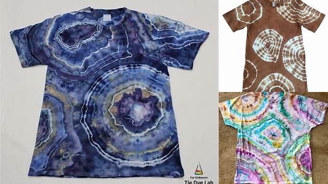 92+ Geode Pattern Tie Dye