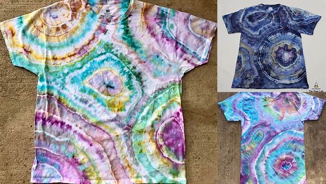 19+ Geode Tie Dye Pattern