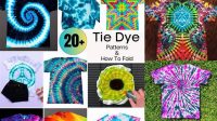 91+ Geometric Tie Dye Patterns