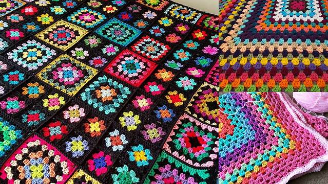 36+ Giant Granny Square Blanket Patterns