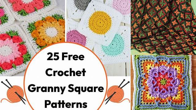 30+ Goth Granny Square Pattern Free