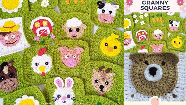 58+ Granny Square Animal Patterns Free Pdf