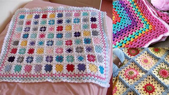 90+ Granny Square Baby Blanket Patterns Free