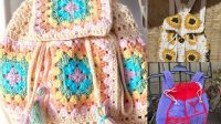 16+ Granny Square Backpack Pattern Free