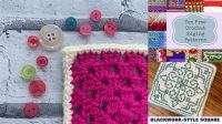 5+ Granny Square Blanket Border Patterns