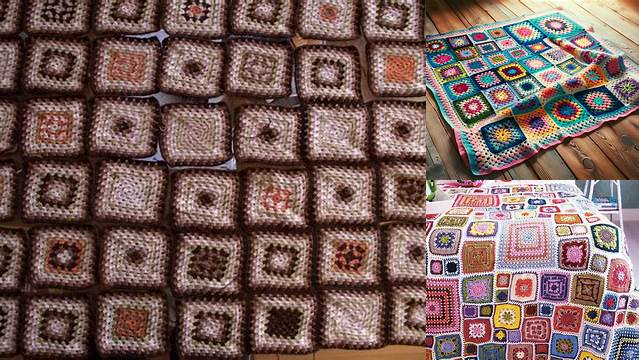 87+ Granny Square Blanket How Many Squares