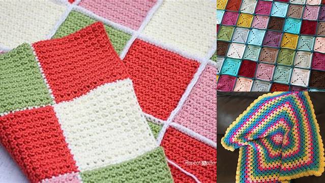 8+ Granny Square Blanket Knitting Pattern