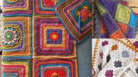 34+ Granny Square Blanket Pattern Etsy