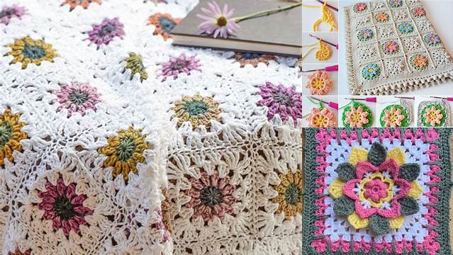 85+ Granny Square Blanket Pattern Flower