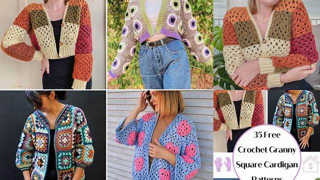 35+ Granny Square Cardigan Pattern Free Pdf Free Download