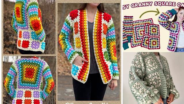 47+ Granny Square Cardigan Pattern Kids