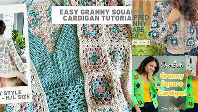 53+ Granny Square Cardigan Pattern Youtube