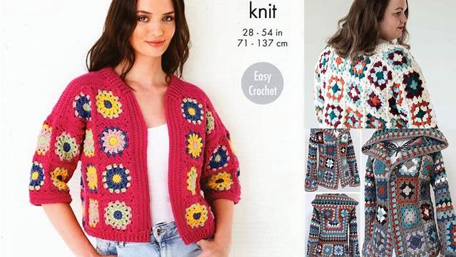 54+ Granny Square Cardigan Patterns Free Pdf