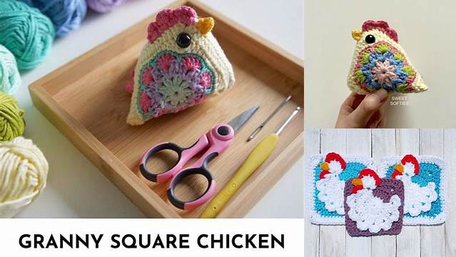 76+ Granny Square Chicken Patterns Free